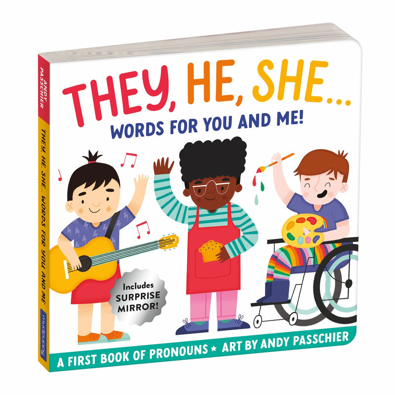 They, He, She: Words for You and Me Book