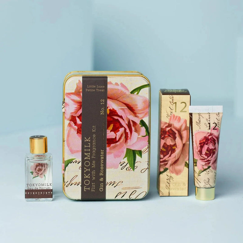 Tokyo Milk, Gin & Rosewater Flirt with Me Fragrance Kit