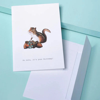 Go Nuts, It's Your Birthday! Greeting Card