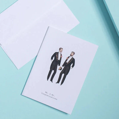 Mr. & Mr. Congratulations Greeting Card
