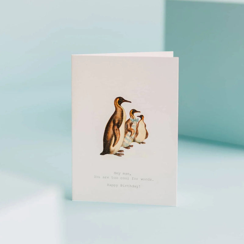 Too Cool Greeting Card