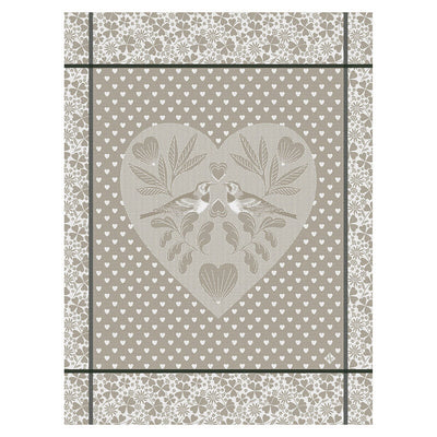 Le Jacquard Francais, Amour Tea Towel