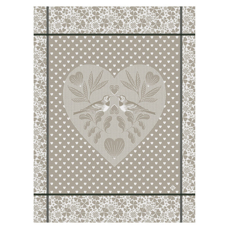 Le Jacquard Francais, Amour Tea Towel