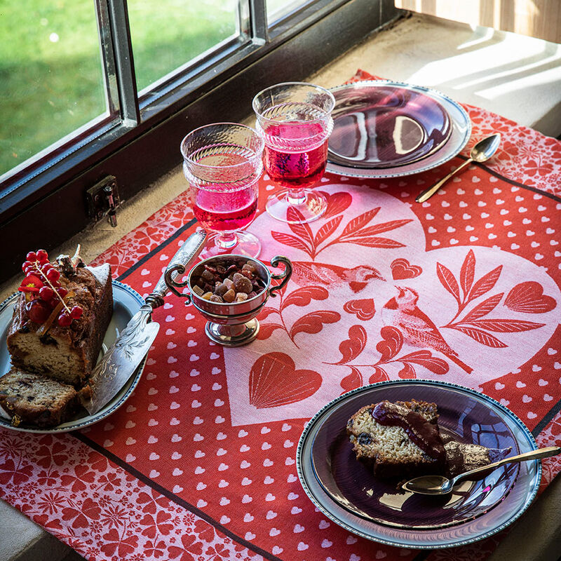 Le Jacquard Francais, Amour Tea Towel