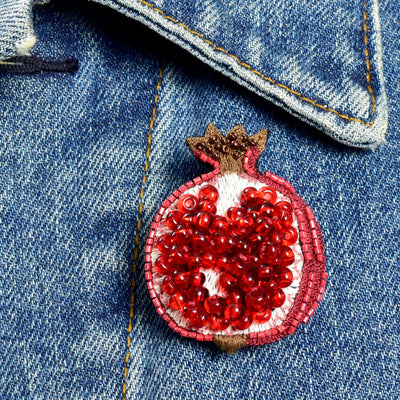 Pomegranate Brooch Pin