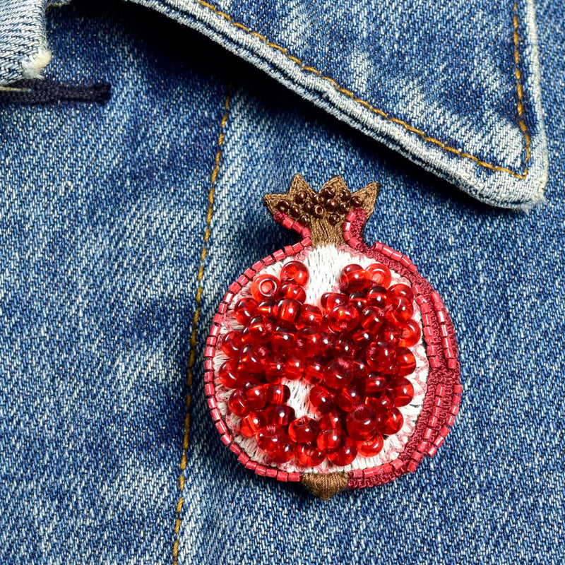 Pomegranate Brooch Pin