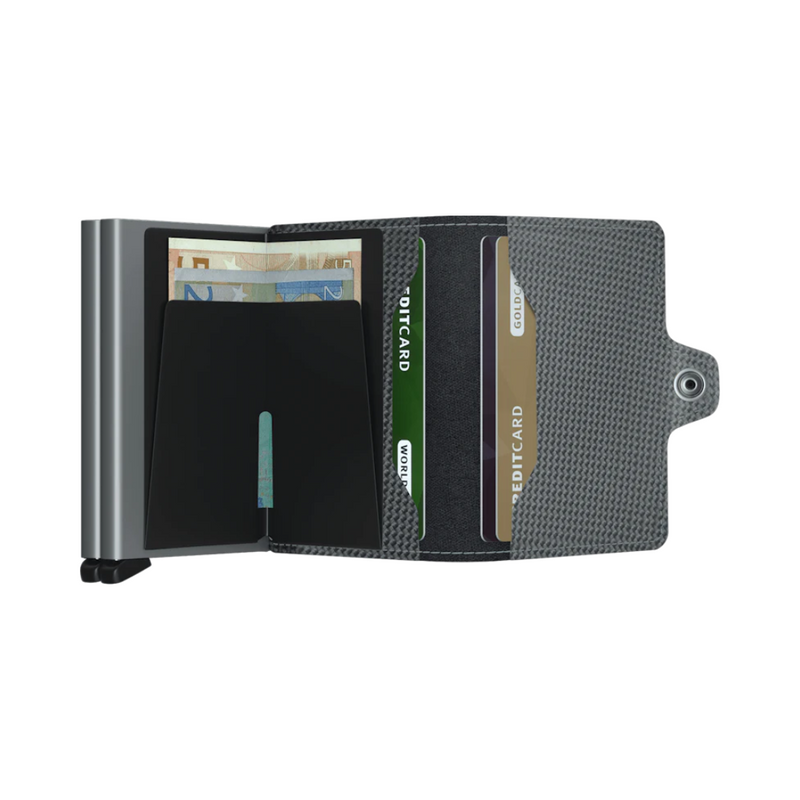 Twinwallet Carbon Cool Grey by Secrid