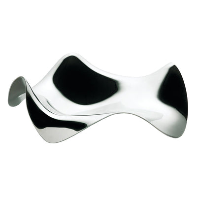 Alessi, Blip Spoon Rest, Paolo Gerosa designer, functional kitchenware, spoon cradle, stainless steel
