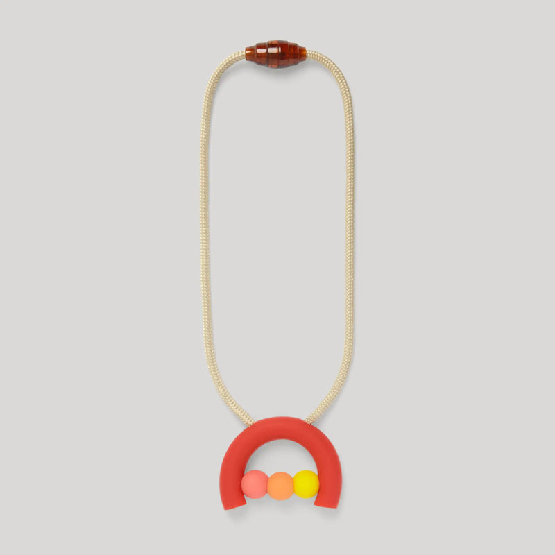 Rose Rainbow Sensory Necklace AKAR Design