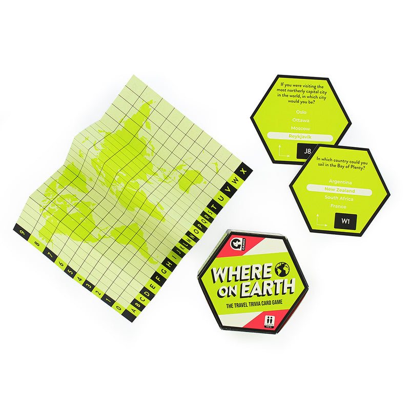 Where On Earth Trivia Game