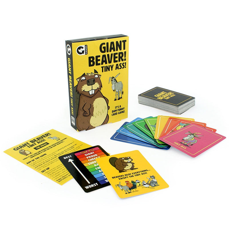 Giant Beaver! Tiny Ass! Funny Card Game