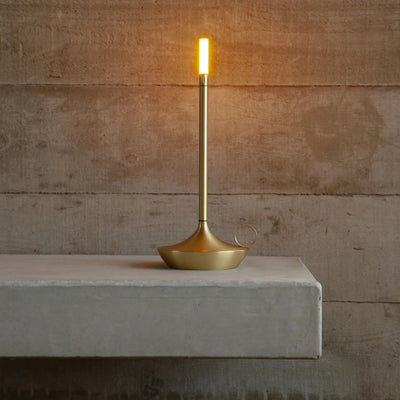 Classic Portable Lamp in Gold