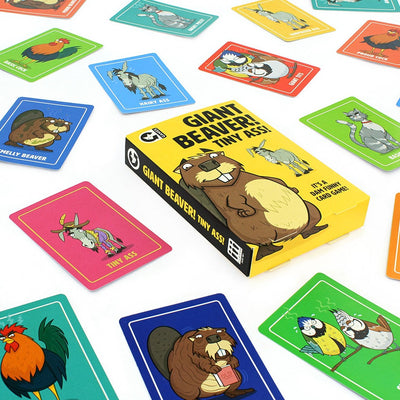 Giant Beaver! Tiny Ass! Funny Card Game