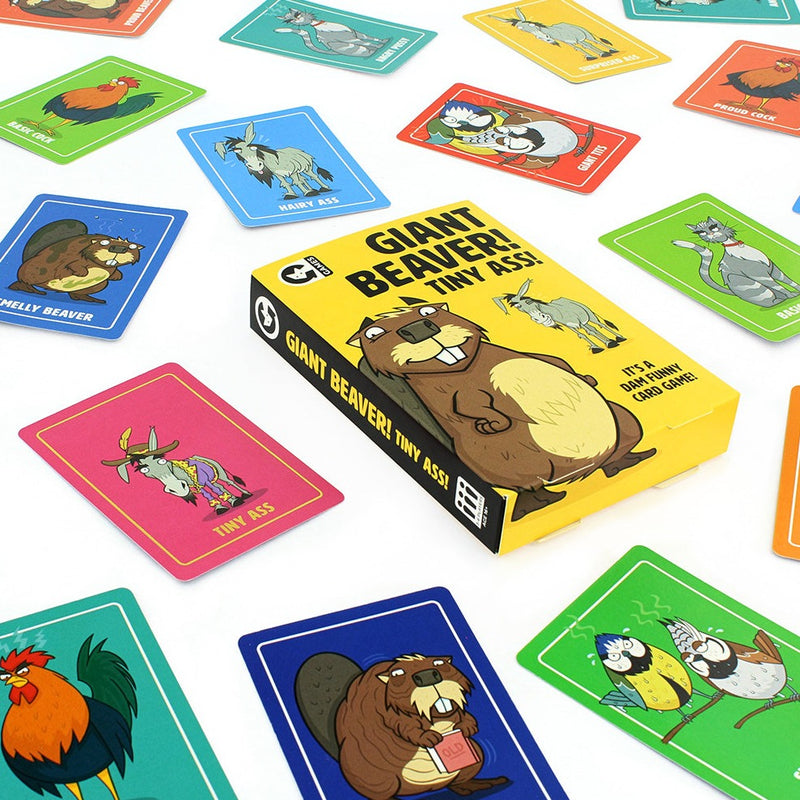 Giant Beaver! Tiny Ass! Funny Card Game