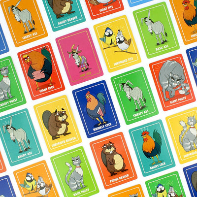 Giant Beaver! Tiny Ass! Funny Card Game