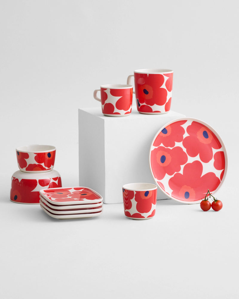 Marimekko, Unikko Teapot in Red and White