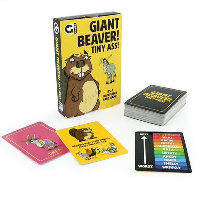 Giant Beaver! Tiny Ass! Funny Card Game