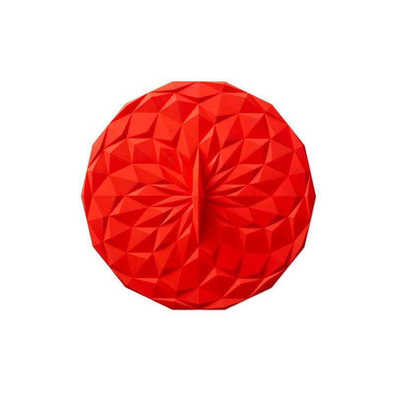GIR, 8" Round Suction Lid in Red