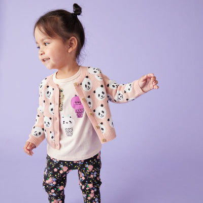 Ice Cream Baby Graphic Tee, Creole Pink