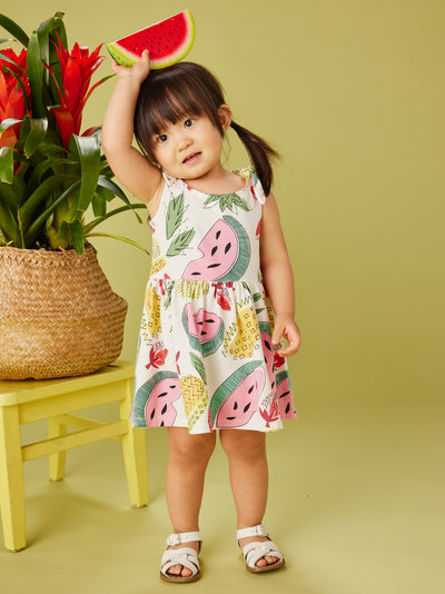 Tie Shoulder Baby Dress Milli D'Aiello Fruta