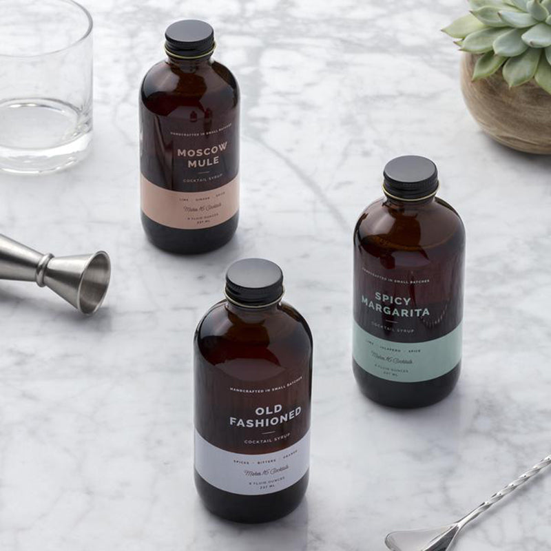 Cocktail Syrup 3-Pack Set