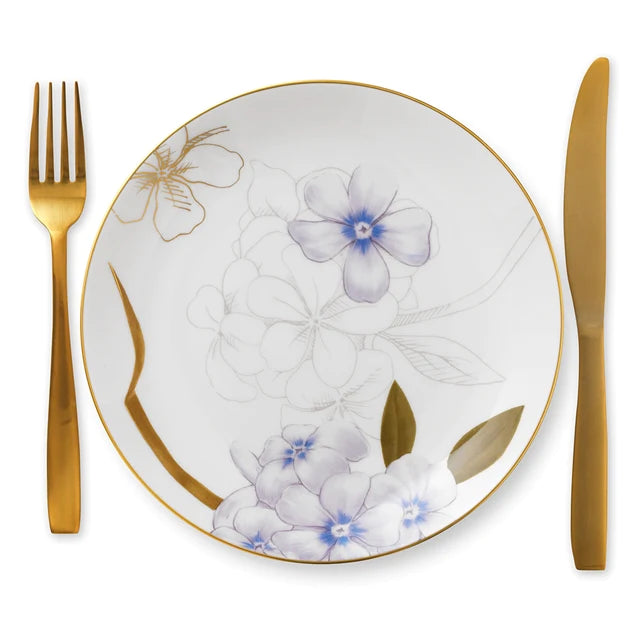 Royal Copenhagen Flora: Rhododendron Lunch Plate