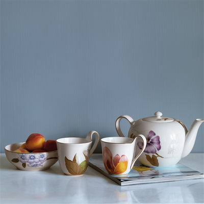 Royal Copenhagen Flora: Morning Glory Cup + Saucer