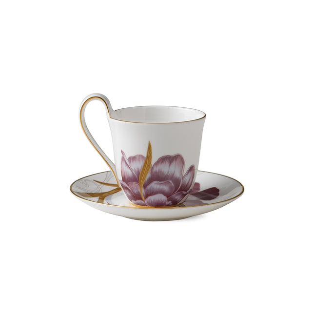 Royal Copenhagen Flora: Iris Cup + Saucer