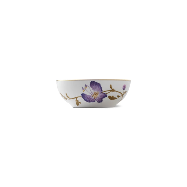 Royal Copenhagen Flora: Pansy Fruit Bowl