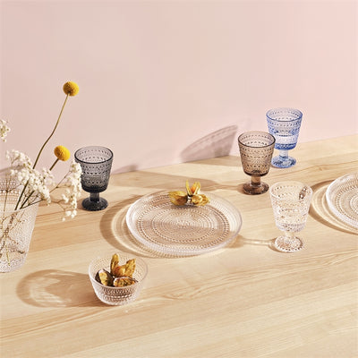 Iittala, Kastehelmi Glasses Set in Clear