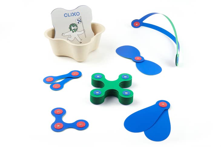 Clixo - Itsy Pack in Green and Blue