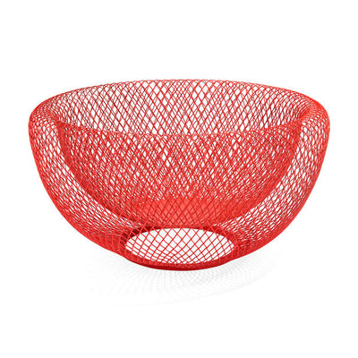 MoMA, Wire Mesh Bowl, Red