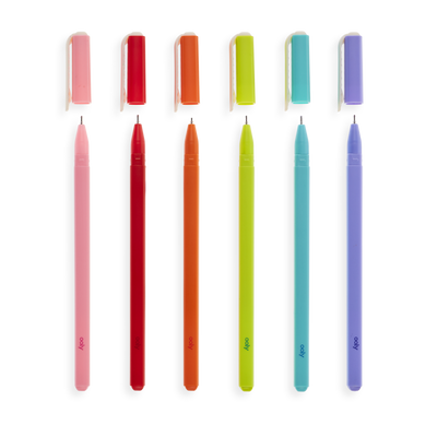 Fine Lines Gel Pens set of 6