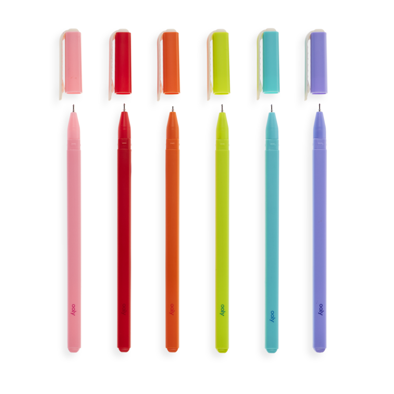 Fine Lines Gel Pens set of 6