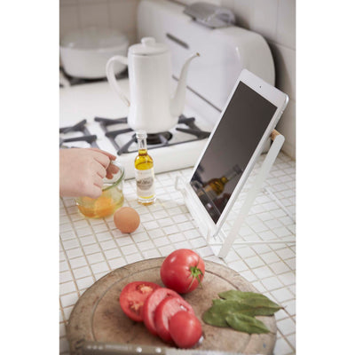White Tosca Cookbook Stand