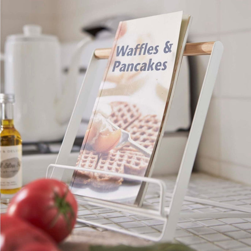 White Tosca Cookbook Stand