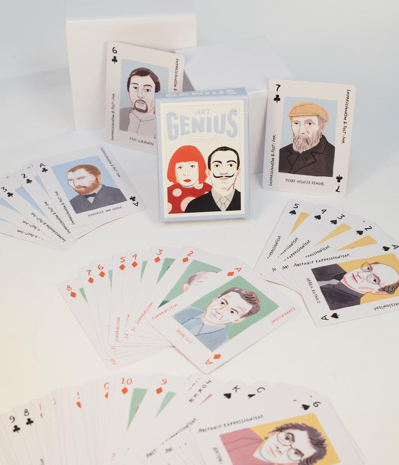 Genius Artist Playing Cards
