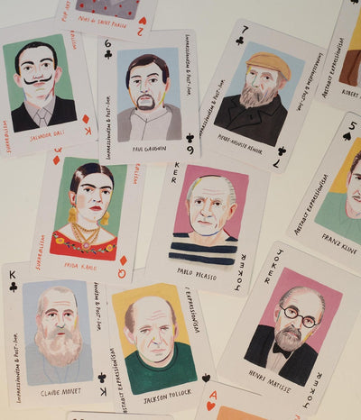 Genius Artist Playing Cards
