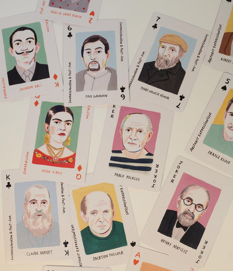Genius Artist Playing Cards