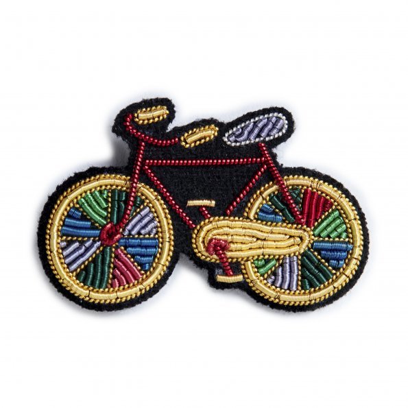 Embroidered Pin: Paradise Bike