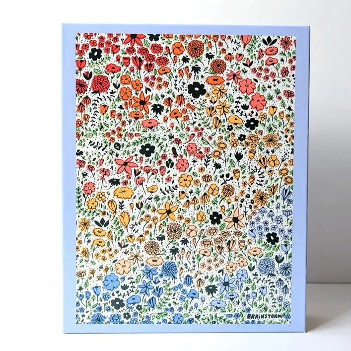 500 Piece Puzzle: Flowerbed Puzzle