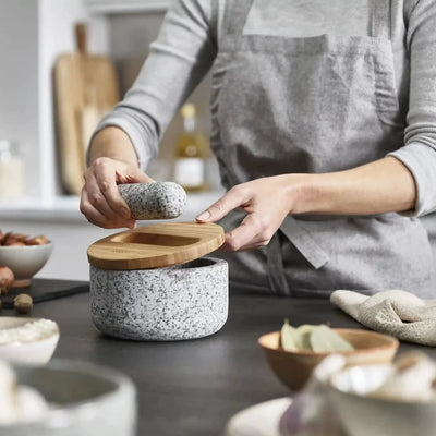 Joseph Joseph, Dash Pestle & Mortar w/Bamboo Lid