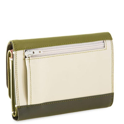 Double Flap Purse/Wallet, Olive