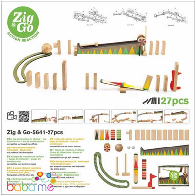 Zig & Go, 27 Pieces