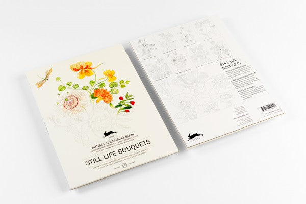 Pepin Press, Still Life Bouquets Artists’ Colouring Book