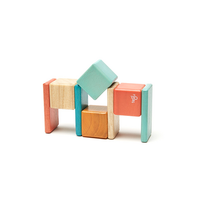 Original Pocket Pouch, 8 Piece Magnetic Wooden Block Set