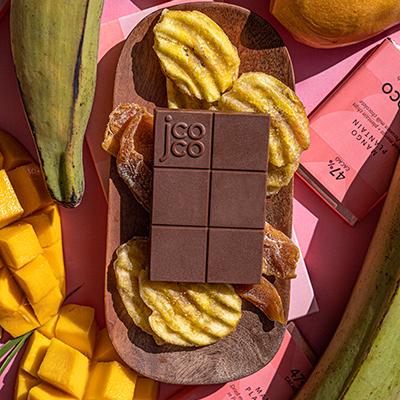 Mango Plantain Milk Chocolate Bar