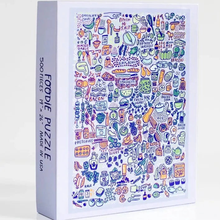 500 Piece Puzzle: Foodie Puzzle
