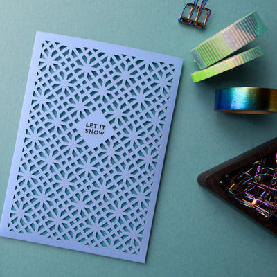 Let It Snow Greeting Card