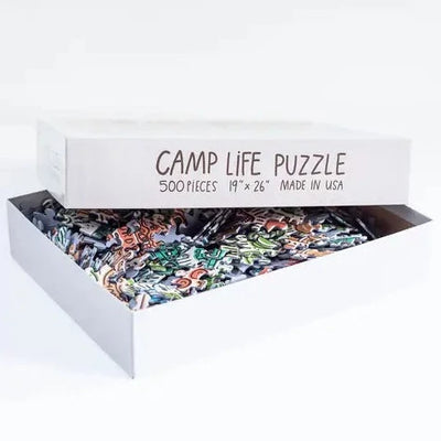 500 Piece Puzzle: Camp Life Puzzle